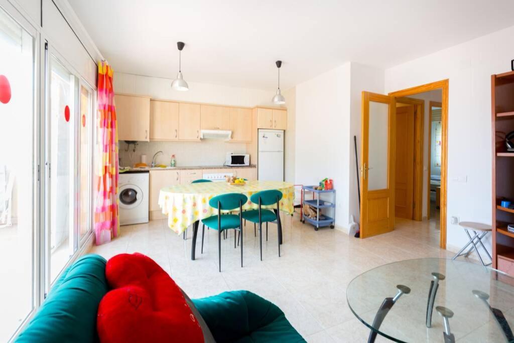 La Rapita - Apartamento De Dos Dormitorios Con Piscina Comunitaria Alcanar Exteriör bild